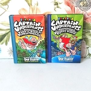 Captain underpants books (2)